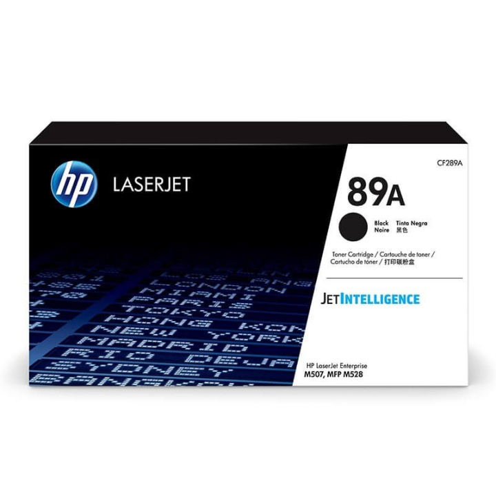 HP Toner CF289A 89A Musta ryhmässä TIETOKOONET & TARVIKKEET / Tulostimet & Tarvikkeet / Musteet ja väriaineet / Toner / HP @ TP E-commerce Nordic AB (C27209)