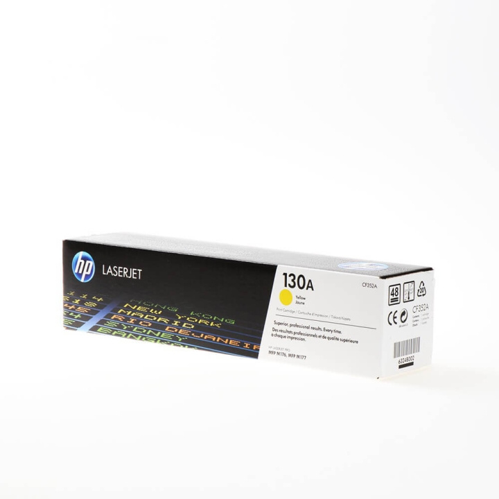 HP Toner CF352A 130A Keltainen ryhmässä TIETOKOONET & TARVIKKEET / Tulostimet & Tarvikkeet / Musteet ja väriaineet / Toner / HP @ TP E-commerce Nordic AB (C27224)