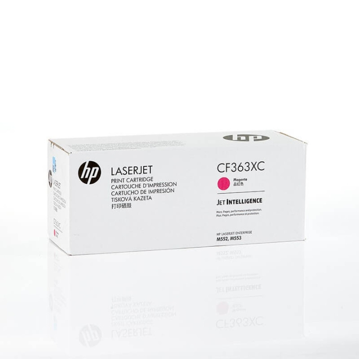 HP Värikasetti CF363XC 508X Magenta, Contract ryhmässä TIETOKOONET & TARVIKKEET / Tulostimet & Tarvikkeet / Musteet ja väriaineet / Toner / HP @ TP E-commerce Nordic AB (C27237)