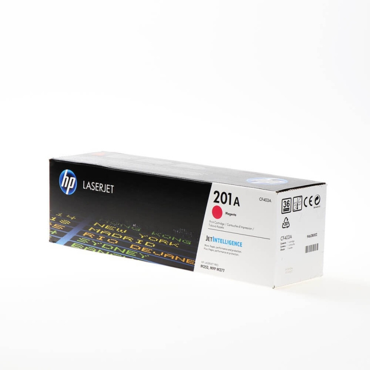 HP Toner CF403A 201A Magenta ryhmässä TIETOKOONET & TARVIKKEET / Tulostimet & Tarvikkeet / Musteet ja väriaineet / Toner / HP @ TP E-commerce Nordic AB (C27250)