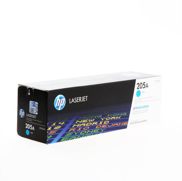 HP Toner CF531A 205A Cyan ryhmässä TIETOKOONET & TARVIKKEET / Tulostimet & Tarvikkeet / Musteet ja väriaineet / Toner / HP @ TP E-commerce Nordic AB (C27274)