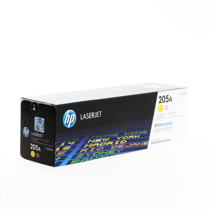 HP Toner CF532A 205A Keltainen ryhmässä TIETOKOONET & TARVIKKEET / Tulostimet & Tarvikkeet / Musteet ja väriaineet / Toner / HP @ TP E-commerce Nordic AB (C27275)