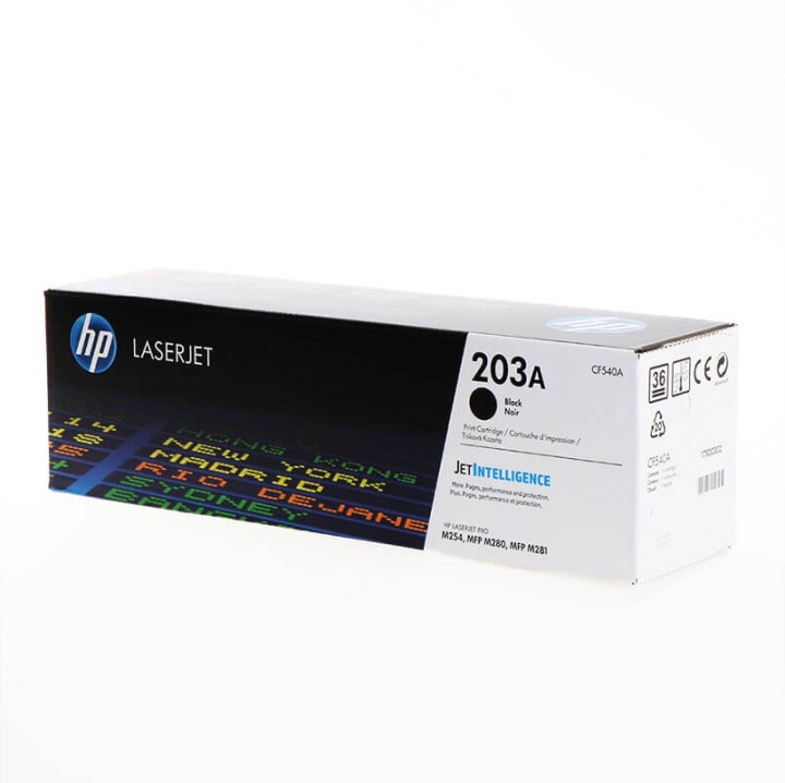 HP Toner CF540A 203A Musta ryhmässä TIETOKOONET & TARVIKKEET / Tulostimet & Tarvikkeet / Musteet ja väriaineet / Toner / HP @ TP E-commerce Nordic AB (C27277)