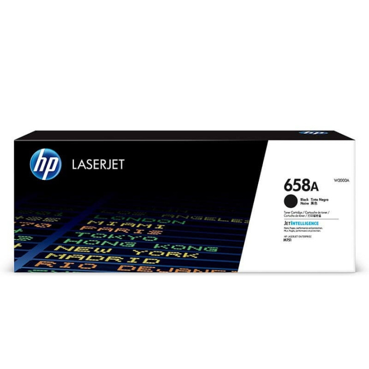 HP Toner W2000A 658A Musta ryhmässä TIETOKOONET & TARVIKKEET / Tulostimet & Tarvikkeet / Musteet ja väriaineet / Toner / HP @ TP E-commerce Nordic AB (C27305)