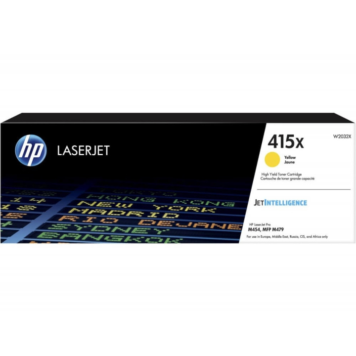 HP Toner W2032X 415X Keltainen ryhmässä TIETOKOONET & TARVIKKEET / Tulostimet & Tarvikkeet / Musteet ja väriaineet / Toner / HP @ TP E-commerce Nordic AB (C27326)