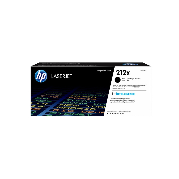 HP Toner W2120X 212X Musta ryhmässä TIETOKOONET & TARVIKKEET / Tulostimet & Tarvikkeet / Musteet ja väriaineet / Toner / HP @ TP E-commerce Nordic AB (C27334)