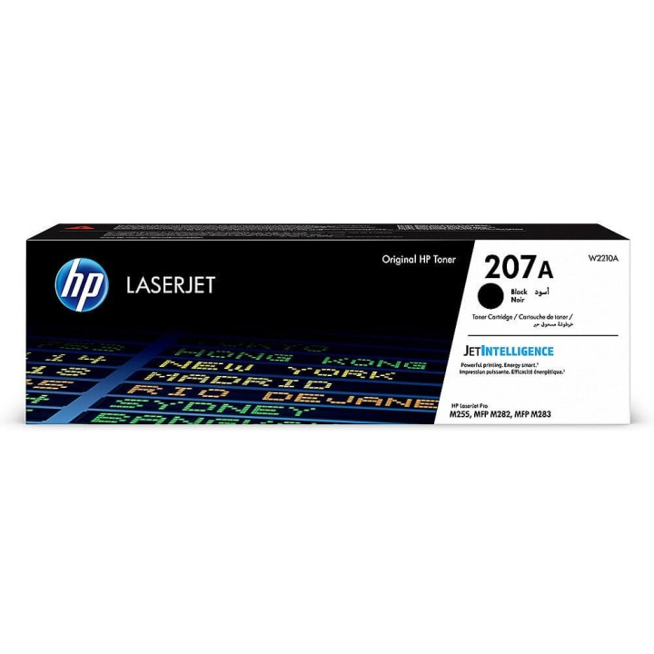 HP Toner W2210A 207A Musta ryhmässä TIETOKOONET & TARVIKKEET / Tulostimet & Tarvikkeet / Musteet ja väriaineet / Toner / HP @ TP E-commerce Nordic AB (C27341)