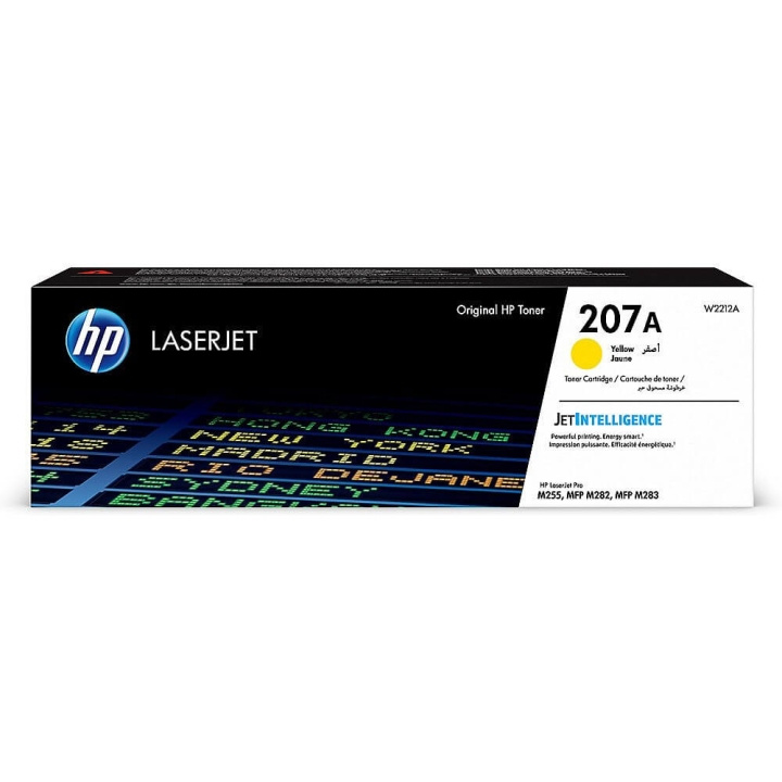 HP Toner W2212A 207A Keltainen ryhmässä TIETOKOONET & TARVIKKEET / Tulostimet & Tarvikkeet / Musteet ja väriaineet / Toner / HP @ TP E-commerce Nordic AB (C27345)