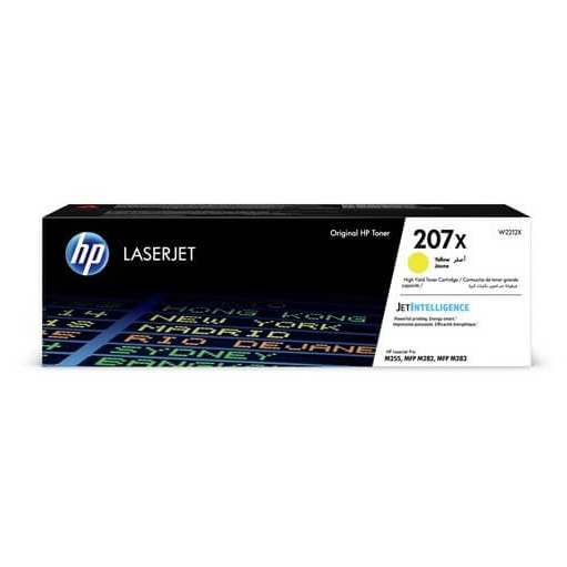 HP Toner W2212X 207X Keltainen ryhmässä TIETOKOONET & TARVIKKEET / Tulostimet & Tarvikkeet / Musteet ja väriaineet / Toner / HP @ TP E-commerce Nordic AB (C27346)