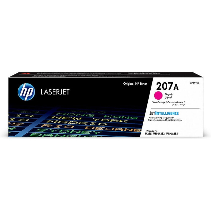 HP Toner W2213A 207A Magenta ryhmässä TIETOKOONET & TARVIKKEET / Tulostimet & Tarvikkeet / Musteet ja väriaineet / Toner / HP @ TP E-commerce Nordic AB (C27347)