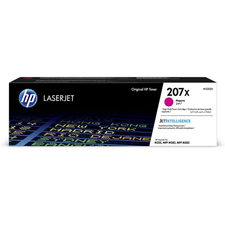 HP Toner W2213X 207X Magenta ryhmässä TIETOKOONET & TARVIKKEET / Tulostimet & Tarvikkeet / Musteet ja väriaineet / Toner / HP @ TP E-commerce Nordic AB (C27348)