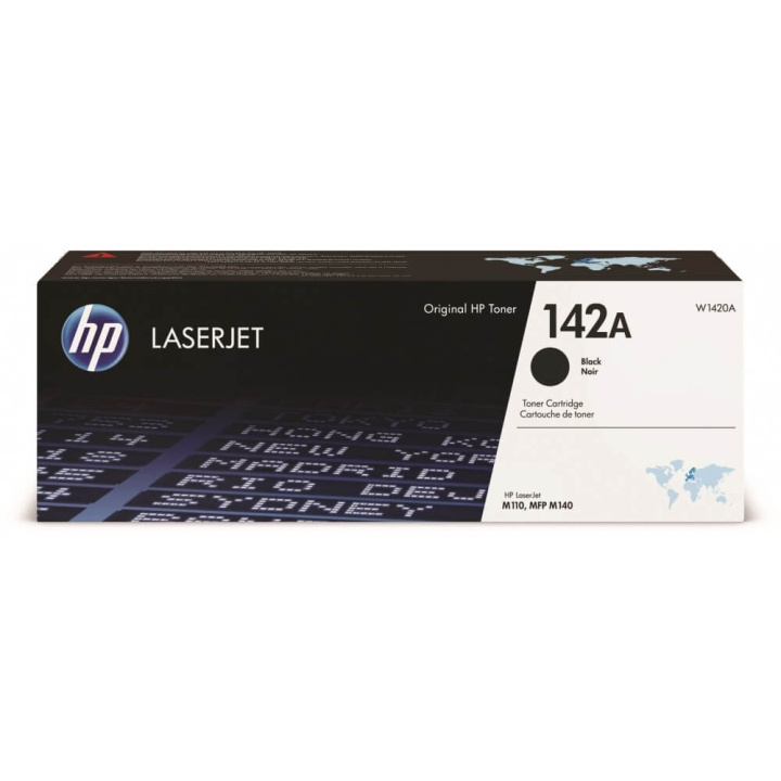 HP Toner W1420A 142A Black ryhmässä TIETOKOONET & TARVIKKEET / Tulostimet & Tarvikkeet / Musteet ja väriaineet / Toner / HP @ TP E-commerce Nordic AB (C27354)