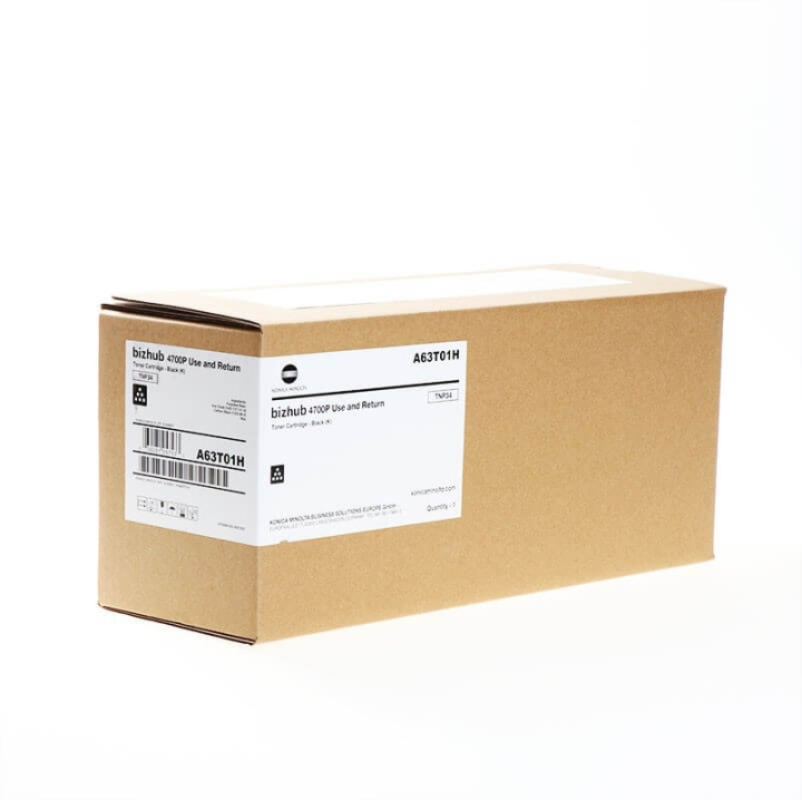 Konica Minolta Toner A63T01H TNP34 Musta ryhmässä TIETOKOONET & TARVIKKEET / Tulostimet & Tarvikkeet / Musteet ja väriaineet / Toner / Konica Minolta @ TP E-commerce Nordic AB (C27499)