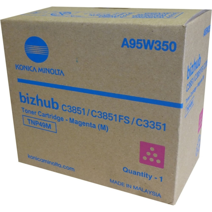 Konica Minolta Toner A95W350 TNP49 Magenta