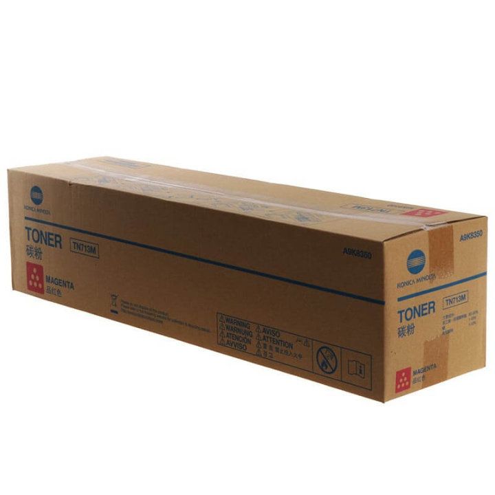 KONICAMINOLTA Toner A9K8350 TN713 Magenta ryhmässä TIETOKOONET & TARVIKKEET / Tulostimet & Tarvikkeet / Musteet ja väriaineet / Toner / Konica Minolta @ TP E-commerce Nordic AB (C27523)