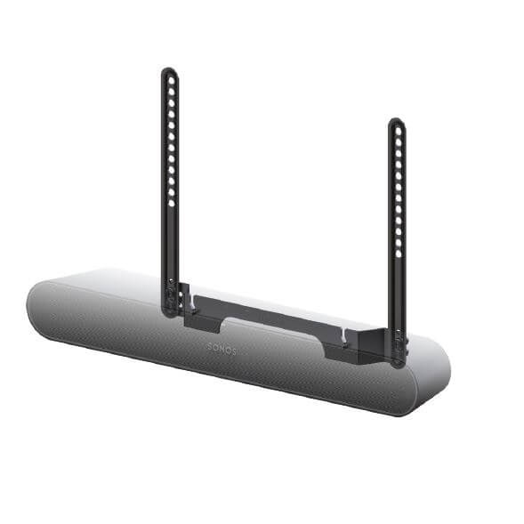 FLEXSON TV Mount for SONOS Ray Black ryhmässä KODINELEKTRONIIKKA / Ääni & Kuva / Kaiuttimet & Tarvikkeet / Tarvikkeet @ TP E-commerce Nordic AB (C28548)