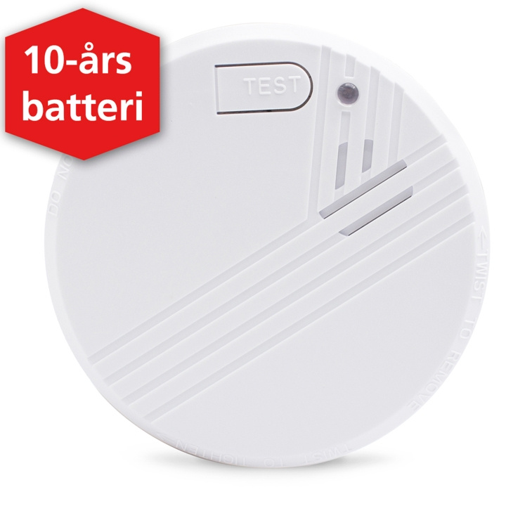 nexa KD-134A Brandvarnare 10år batteri ryhmässä KOTI, TALOUS JA PUUTARHA / Hälytys ja turvallisuus / Palo, savu, kaasu / Palovaroittimet @ TP E-commerce Nordic AB (C28670)