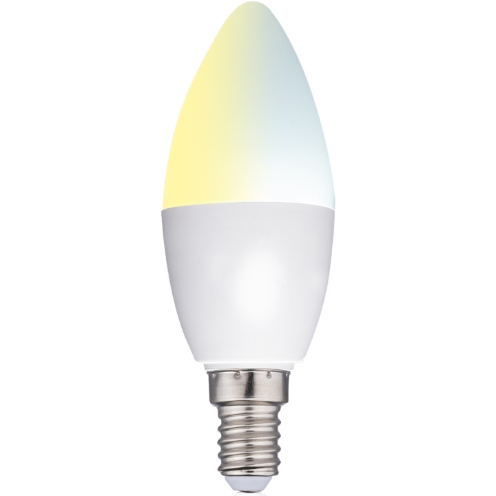 Alpina WiFi Smart E14 LED lämmin/kylmä valkoinen 4.9W 470 lm ryhmässä KODINELEKTRONIIKKA / Valaistus / LED-lamput @ TP E-commerce Nordic AB (C28725)