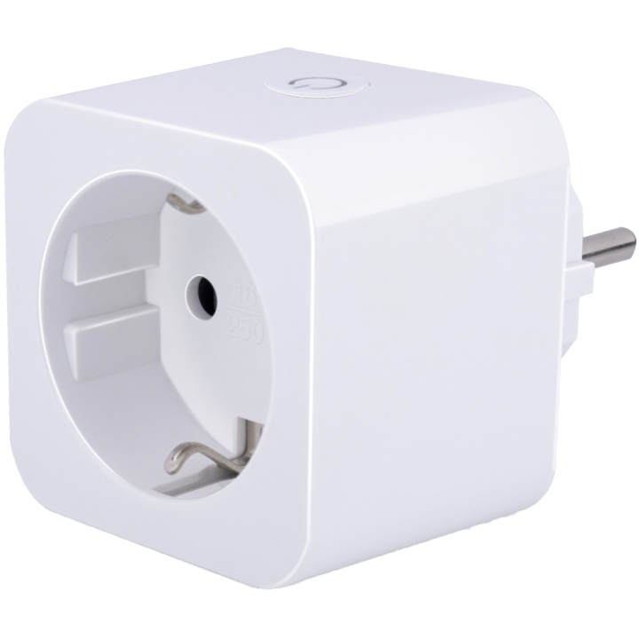 Alpina WiFi Smart Plug 3680W med Energimätning ryhmässä KOTI, TALOUS JA PUUTARHA / Älykodit / Smart plugs @ TP E-commerce Nordic AB (C28739)