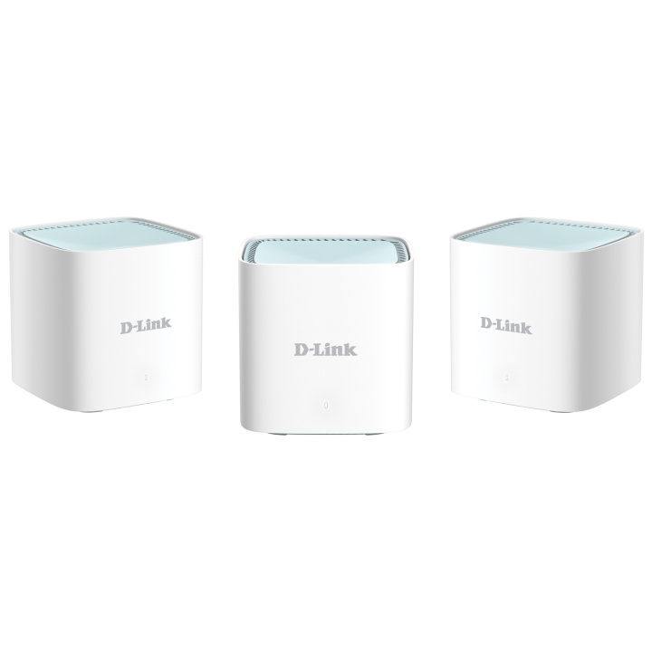 D-Link Eagle Pro AI AX1500 WiFi 6 Mesh-system 3-pack ryhmässä TIETOKOONET & TARVIKKEET / Verkko / Wifi-vahvistimet @ TP E-commerce Nordic AB (C28764)