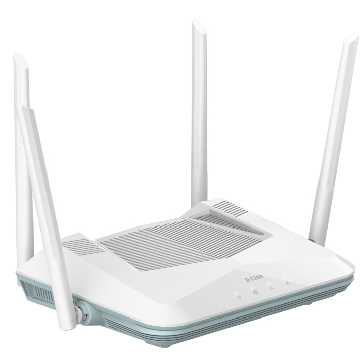 D-Link Eagle Pro AI AX3200 WiFi 6 Smart Router ryhmässä TIETOKOONET & TARVIKKEET / Verkko / Wifi-vahvistimet @ TP E-commerce Nordic AB (C28767)