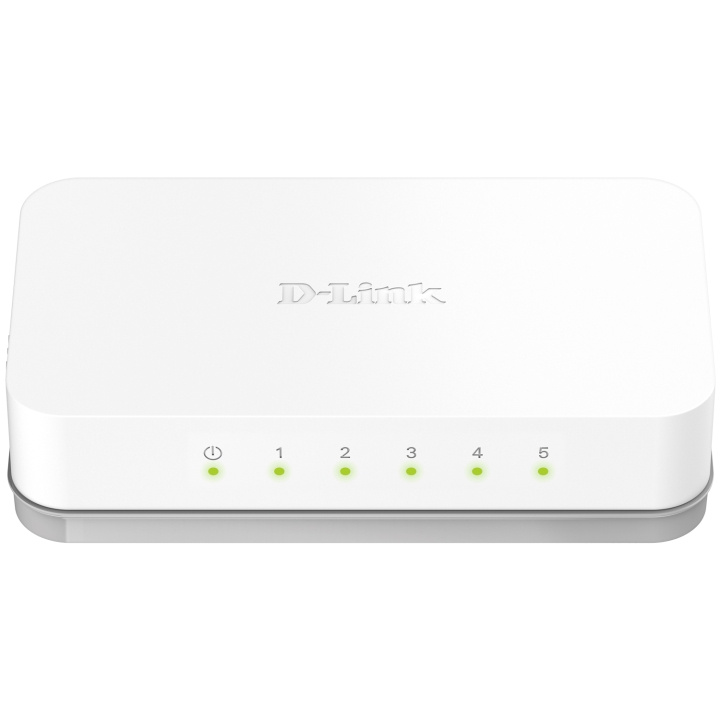 D-Link GO-SW-5E 5-Port Fast Ethernet Easy Desktop Switch ryhmässä TIETOKOONET & TARVIKKEET / Verkko / Kytkimet @ TP E-commerce Nordic AB (C28777)
