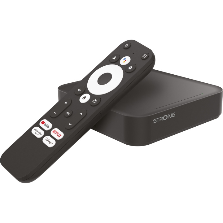 Strong LEAP-S3 Android TV-box 4K Google TV ryhmässä KODINELEKTRONIIKKA / Ääni & Kuva / TV & Tarvikkeet / Smart-TV @ TP E-commerce Nordic AB (C28827)
