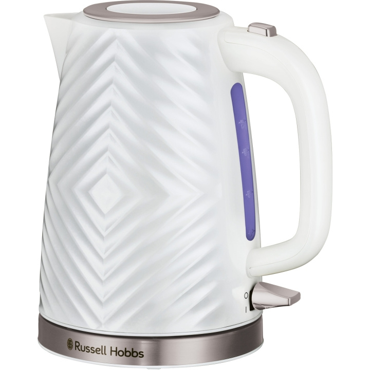 Russell Hobbs Vattenkokare Groove Kettle White 26381-70 ryhmässä KOTI, TALOUS JA PUUTARHA / Kodinkoneet / Vesi ja mehu / Vedenkeitin @ TP E-commerce Nordic AB (C28850)