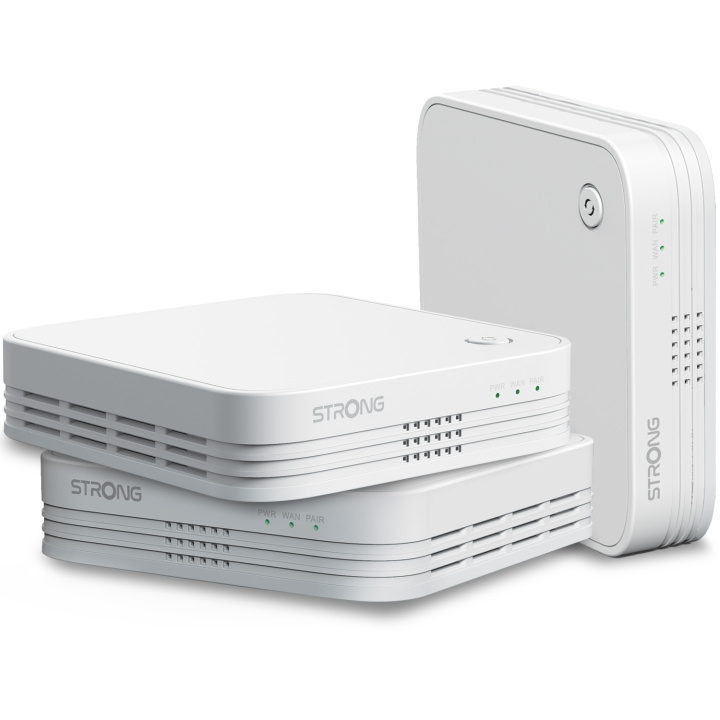 Strong Atria WiFi Mesh 1200 Home kit 2,4+5GHz 3-pack ryhmässä TIETOKOONET & TARVIKKEET / Verkko / Wifi-vahvistimet @ TP E-commerce Nordic AB (C28855)