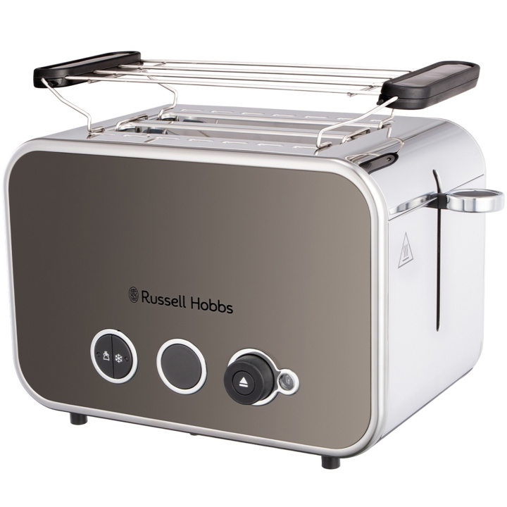 Russell Hobbs Brödrost Distinctions 2S Toaster Titanium 26432-56 ryhmässä KOTI, TALOUS JA PUUTARHA / Kodinkoneet / Leivänpaahtimet & Leipägrillit / Leivänpaahtimet @ TP E-commerce Nordic AB (C28858)