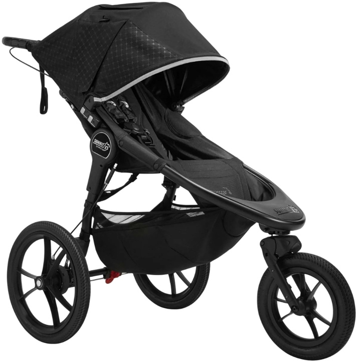 Baby Jogger Summit X3 Midnight Black ryhmässä LELUT, TUOTTEET LAPSILLE JA VAUVOILLE / Lastenvaunut & Tarvikkeet @ TP E-commerce Nordic AB (C28870)