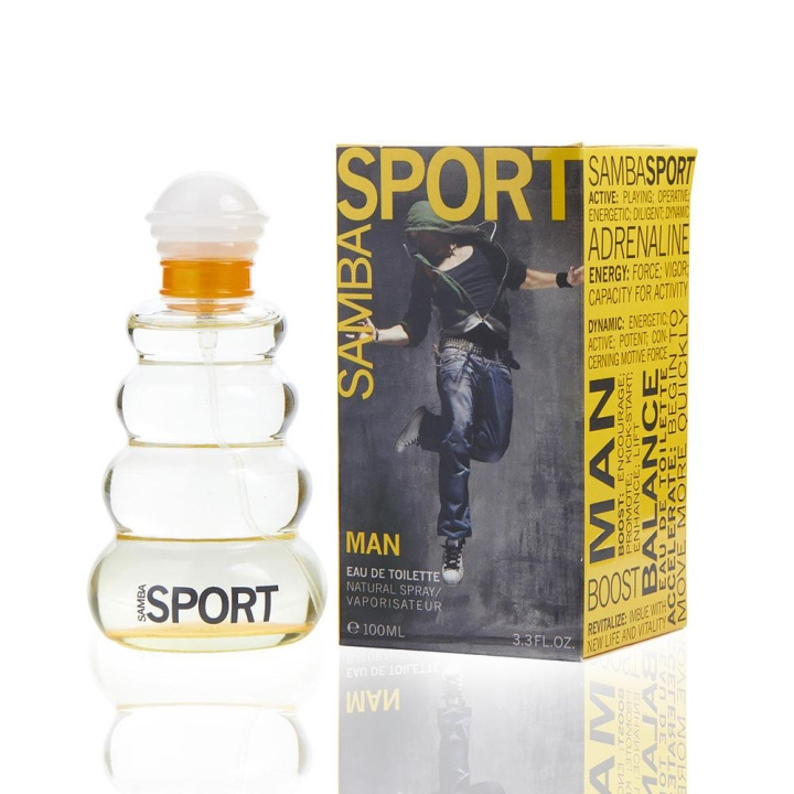 Samba Sport Man Edt 100ml ryhmässä KAUNEUS JA TERVEYS / Tuoksut & Parfyymit / Parfyymit / Miesten Tuoksut @ TP E-commerce Nordic AB (C28874)