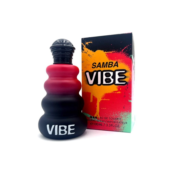 Samba Vibe Man Edt 100ml ryhmässä KAUNEUS JA TERVEYS / Tuoksut & Parfyymit / Parfyymit / Miesten Tuoksut @ TP E-commerce Nordic AB (C28877)