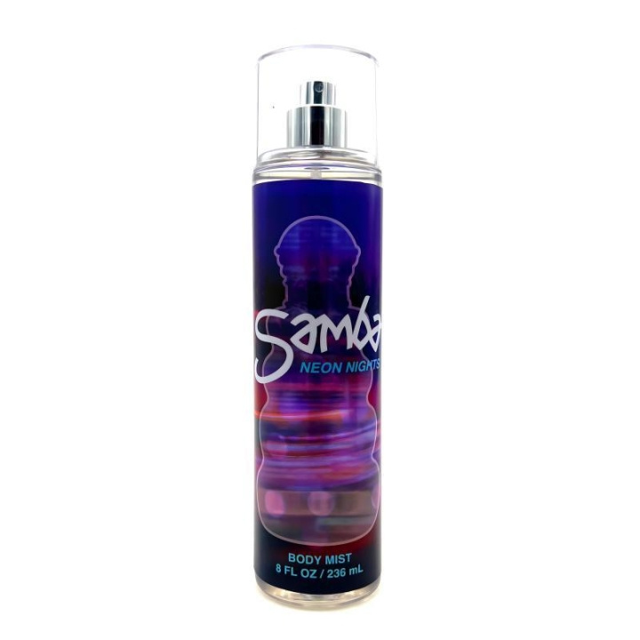 Samba Neon Nights Body Mist 236ml ryhmässä KAUNEUS JA TERVEYS / Ihonhoito / Kehon hoito / Vartalosuihke @ TP E-commerce Nordic AB (C28883)