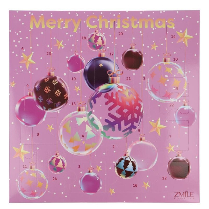 Zmile Cosmetics Adventtikalenteri 24 Windows Square 3D joulupallot ryhmässä KAUNEUS JA TERVEYS / Lahjapakkaukset / Naisten lahjapakkaukset @ TP E-commerce Nordic AB (C28896)