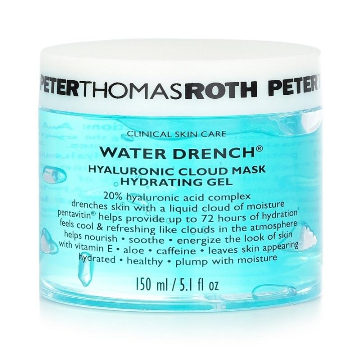 Peter Thomas Roth Water Drench Hyaluronic Cloud Mask 150ml ryhmässä KAUNEUS JA TERVEYS / Ihonhoito / Kasvot / Päivävoide @ TP E-commerce Nordic AB (C28928)