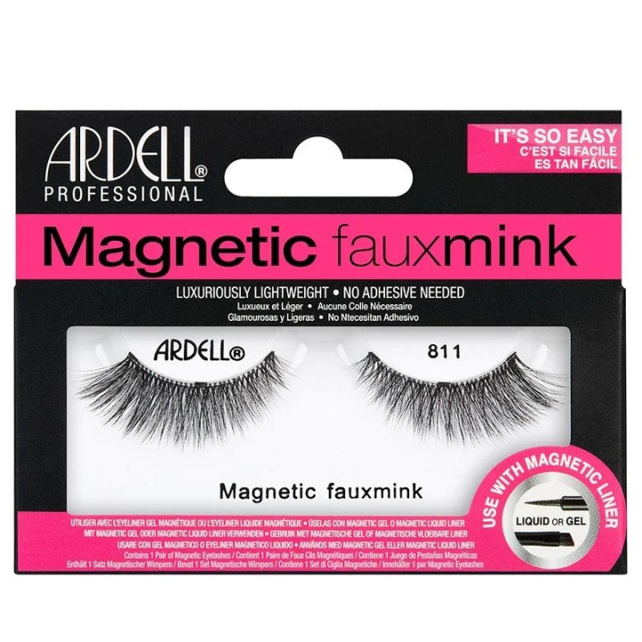 Ardell Magnetic Lash Faux Mink 811 ryhmässä KAUNEUS JA TERVEYS / Meikit / Silmät ja kulmat / Irtoripset @ TP E-commerce Nordic AB (C28945)