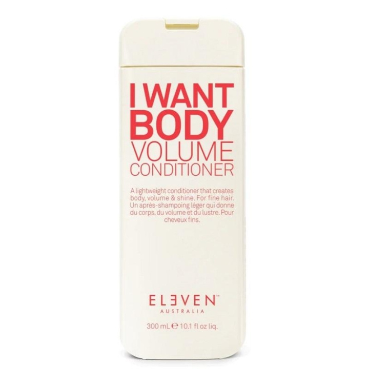 Eleven Australia I Want Body Volume Conditioner 300ml ryhmässä KAUNEUS JA TERVEYS / Hiukset &Stailaus / Hiustenhoito / Hoitoaine @ TP E-commerce Nordic AB (C28973)