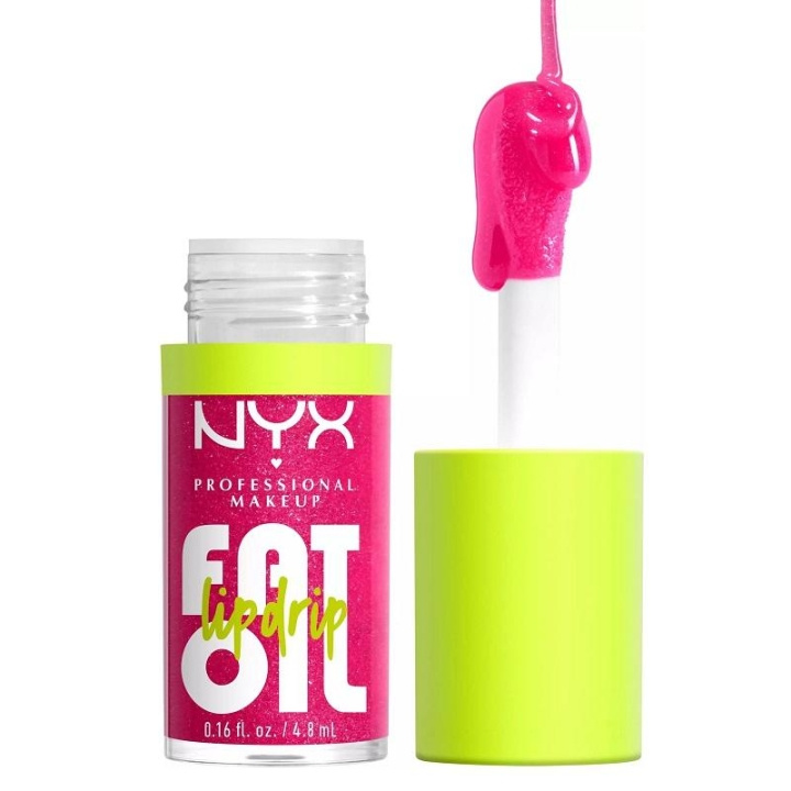 NYX PROF. MAKEUP Fat Oil Lip Drip 4.8 ml Supermodel ryhmässä KAUNEUS JA TERVEYS / Meikit / Huulet / Huulivoide @ TP E-commerce Nordic AB (C28983)