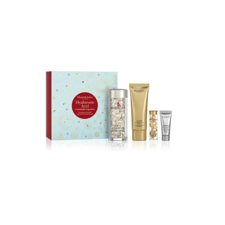 Elizabeth Arden Giftset Elizabeth Arden Hyaluronic Acid Ceramide (60pcs + 7pcs + 50ml + 5ml) ryhmässä KAUNEUS JA TERVEYS / Lahjapakkaukset / Naisten lahjapakkaukset @ TP E-commerce Nordic AB (C29030)