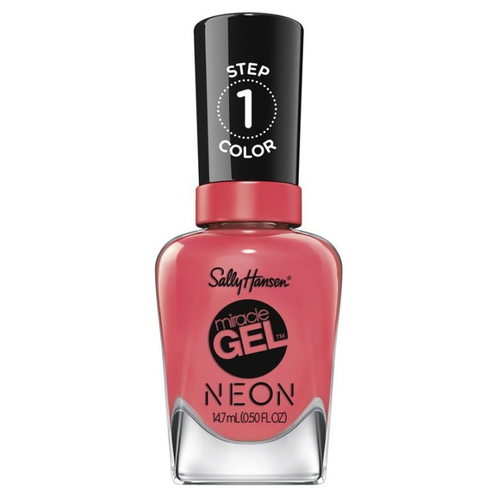 Sally Hansen Miracle Gel Nail Polish Flash Of Bright 14.7ml ryhmässä KAUNEUS JA TERVEYS / Manikyyri/Pedikyyri / Kynsilakka @ TP E-commerce Nordic AB (C29112)