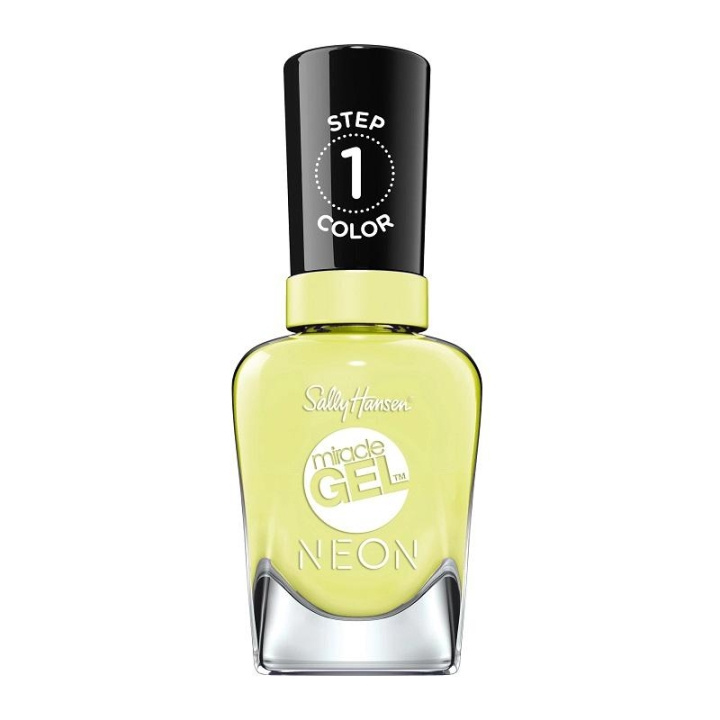 Sally Hansen Miracle Gel Nail Polish Lemon Chillo 14.7ml ryhmässä KAUNEUS JA TERVEYS / Manikyyri/Pedikyyri / Kynsilakka @ TP E-commerce Nordic AB (C29125)