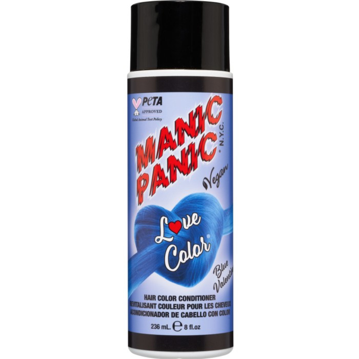 Manic Panic Love Color® Hair Color Depositing Conditioner Blue Valentine 236ml ryhmässä KAUNEUS JA TERVEYS / Hiukset &Stailaus / Hiustenhoito / Hoitoaine @ TP E-commerce Nordic AB (C29178)