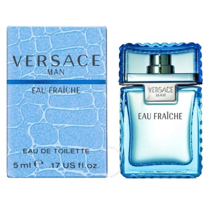 Versace Man Eau Fraiche Edt 5ml ryhmässä KAUNEUS JA TERVEYS / Tuoksut & Parfyymit / Parfyymit / Miesten Tuoksut @ TP E-commerce Nordic AB (C29230)