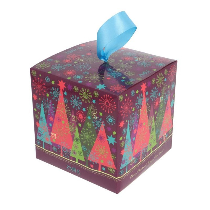 Zmile Cosmetics Advent Calendar Cube \'Christmas Trees\' ryhmässä KAUNEUS JA TERVEYS / Meikit / Tarvikkeet & Meikkisetit / Meikkisetit @ TP E-commerce Nordic AB (C29242)