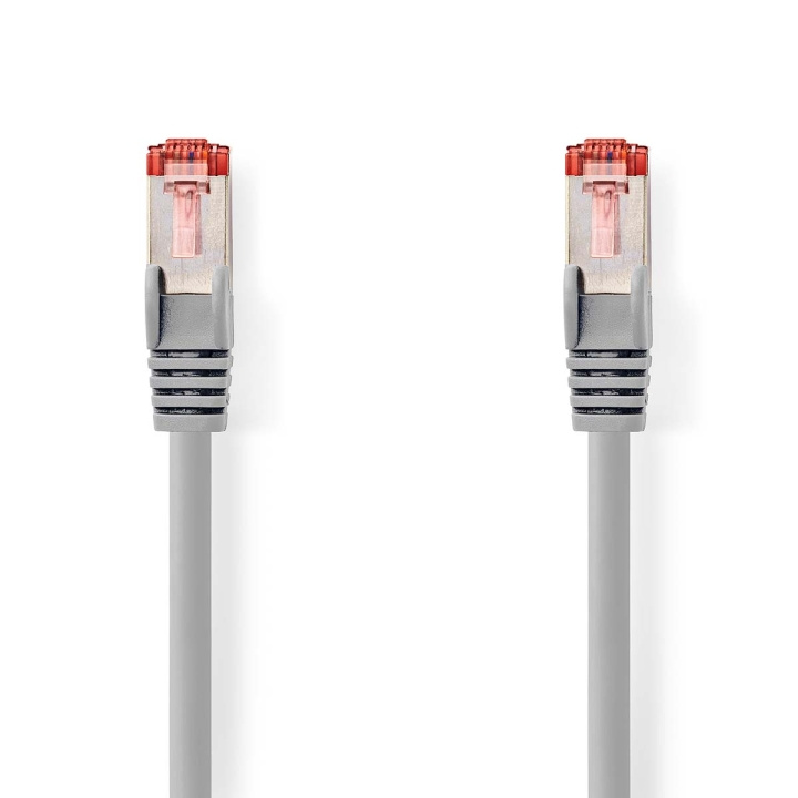 Nedis CAT6 Verkkokaapeli | RJ45 uros | RJ45 uros | S/FTP | 15.0 m | Sisäkäyttöön | Pyöreä | LSZH | Harmaa | Laatikko ryhmässä TIETOKOONET & TARVIKKEET / Kaapelit & Sovittimet / Verkko / Cat6 @ TP E-commerce Nordic AB (C29290)