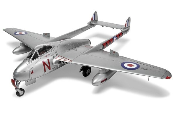 AIRFIX de Havilland Vampire F.3 1:48 ryhmässä URHEILU, VAPAA-AIKA JA HARRASTUS / Harrastus / Muovimallit / Lentokoneet/Helikopterit @ TP E-commerce Nordic AB (C29534)