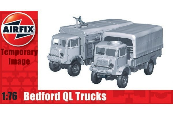 AIRFIX Bedford QLD/QLT Trucks ryhmässä URHEILU, VAPAA-AIKA JA HARRASTUS / Harrastus / Muovimallit / Autot @ TP E-commerce Nordic AB (C29536)