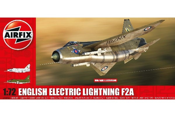 AIRFIX English Electric Lightning F2A ryhmässä URHEILU, VAPAA-AIKA JA HARRASTUS / Harrastus / Muovimallit / Lentokoneet/Helikopterit @ TP E-commerce Nordic AB (C29556)