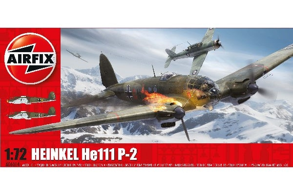 AIRFIX Heinkel He111P-2 ryhmässä URHEILU, VAPAA-AIKA JA HARRASTUS / Harrastus / Muovimallit / Lentokoneet/Helikopterit @ TP E-commerce Nordic AB (C29558)